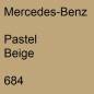 Preview: Mercedes-Benz, Pastel Beige, 684.